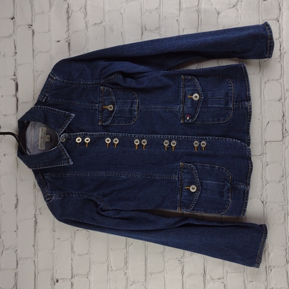 TOMMY HILFIGER Girls Denim Jacket Large